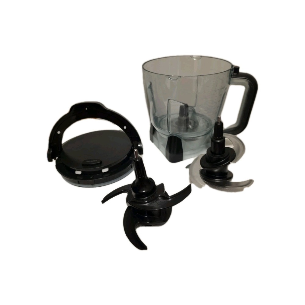 Ninja Blender 56 Oz 7 Cup Replacement Processor Bowl, Lid & 2 Blades